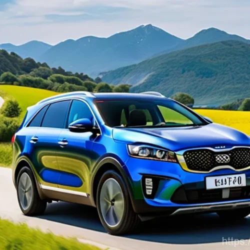 기아 쏘렌토 하이브리드 가격표 - **Prompt 1: Modern French Family Adventure**
    "A stylish, dynamic shot of a 2025 Kia Sorento Hybr...