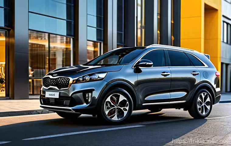 기아 쏘렌토 하이브리드 가격표 - **Prompt 2: Luxurious and Tech-Forward Interior**
    "An intricate, close-up interior shot of the 2...